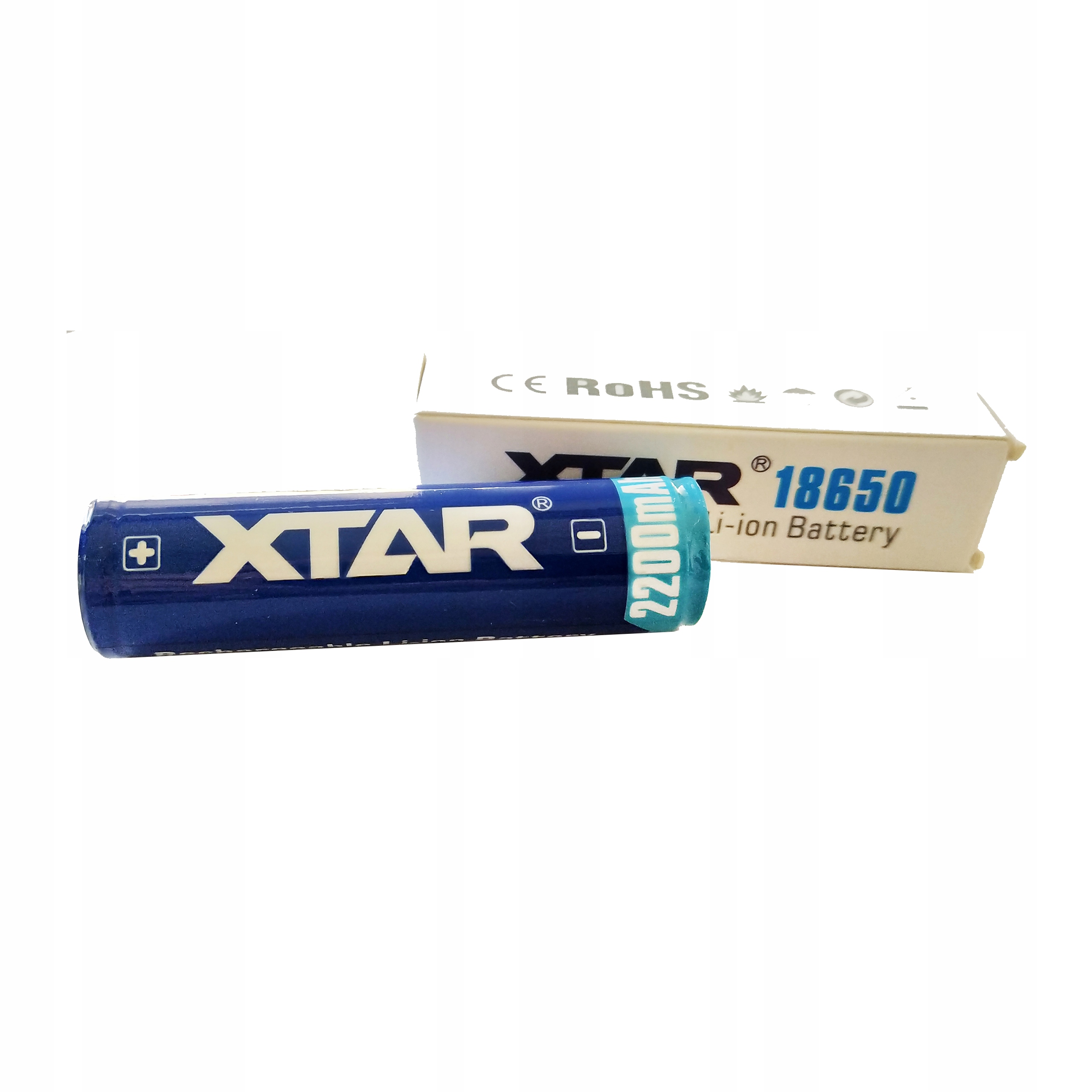 

Akumulator Xtar 18650 3,7V Li-ion 2200mAh