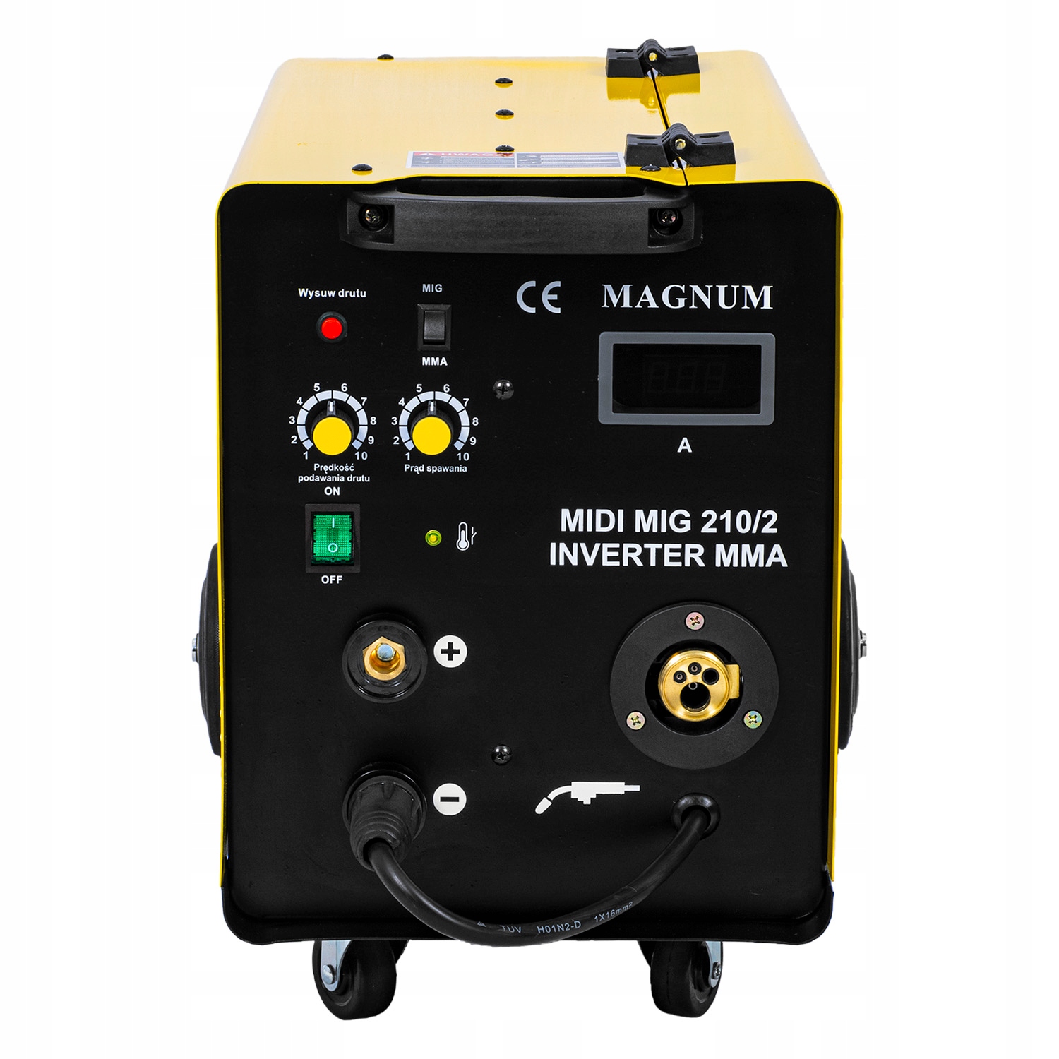 Spawarka inwertorowa MIGOMAT 2R Magnum MIG 210 / 2 MAG MMA 400V 230V EAN (GTIN) 5901076100012