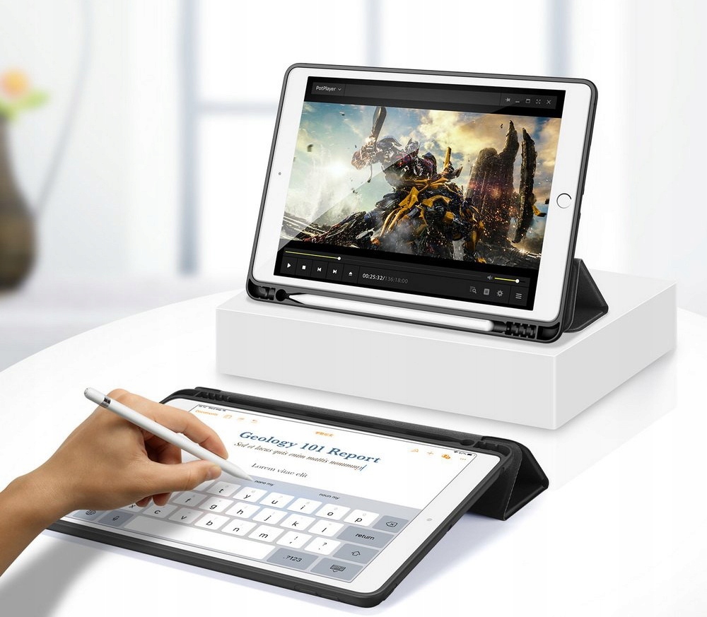 ETUI POKROWIEC DO APPLE IPAD 10.2 GEN 9 2021 CZARNY Rodzaj zamiennik