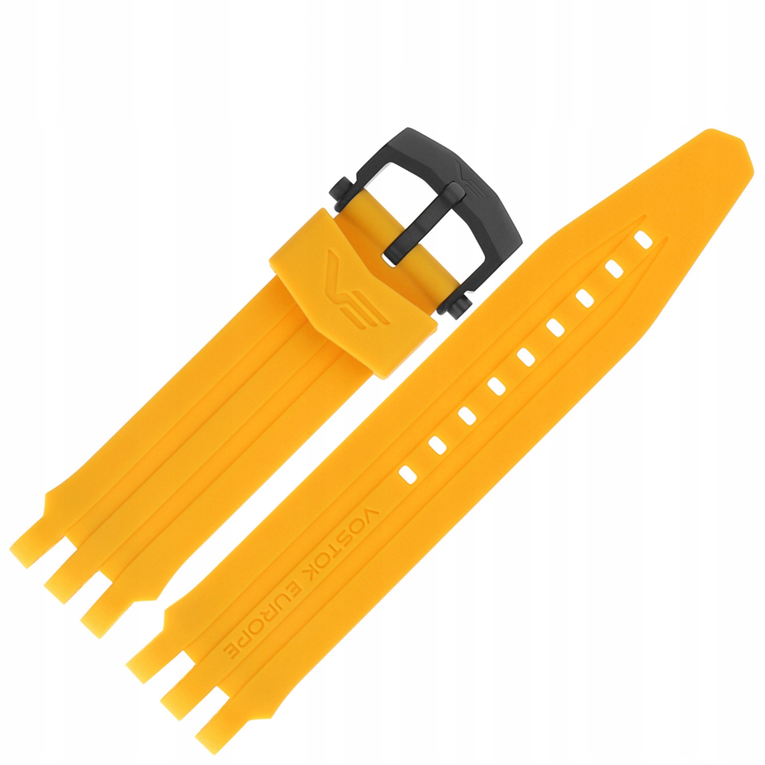 Pásek Energia 3 Silikon (C719) žlutý, černá barva