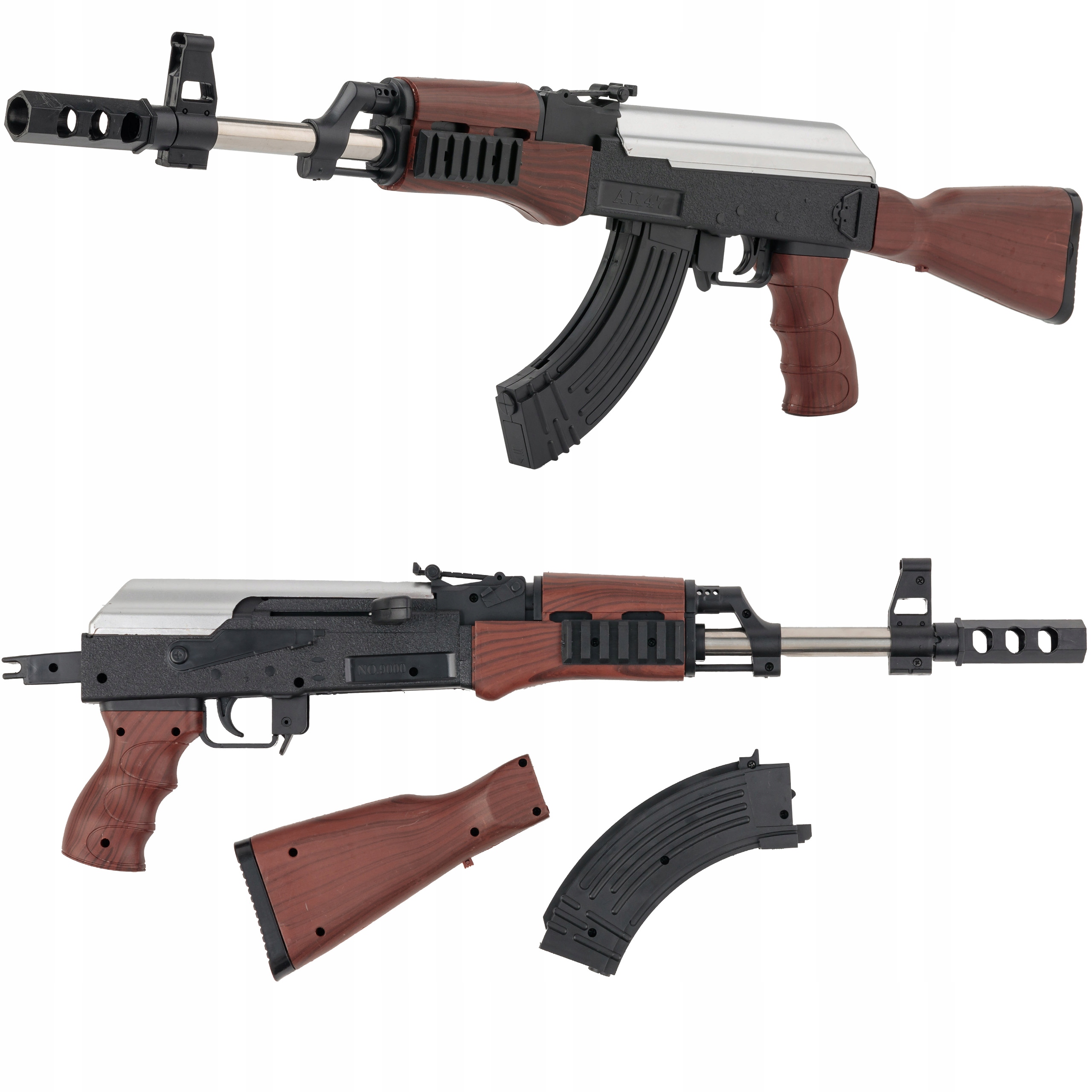 PUŠKA KUGLA PIŠTOLJ KALAŠNJIKOV AK47 REPLIKA ASG + NALJEPNICE ASGARD EAN (GTIN) 5905692200101