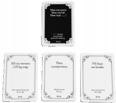 Karty Dżentelmenów Epizod Szósty Kojar Typ Podstawa