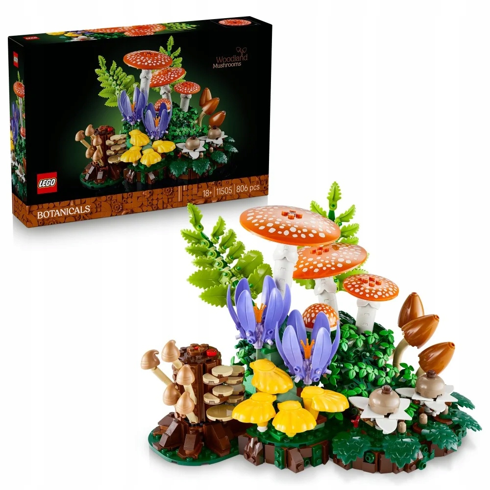 Lego 11505 Botanicals Lesní houby