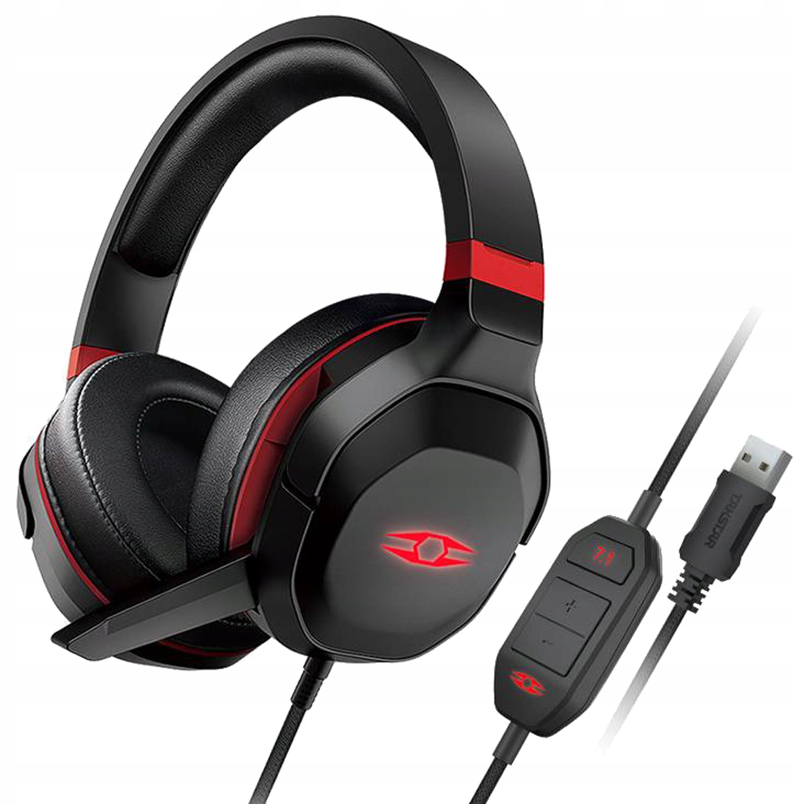 SŁUCHAWKI GAMINGOWE 7.1 TAKSTAR FORGE MIKROFON USB Stan opakowania oryginalne