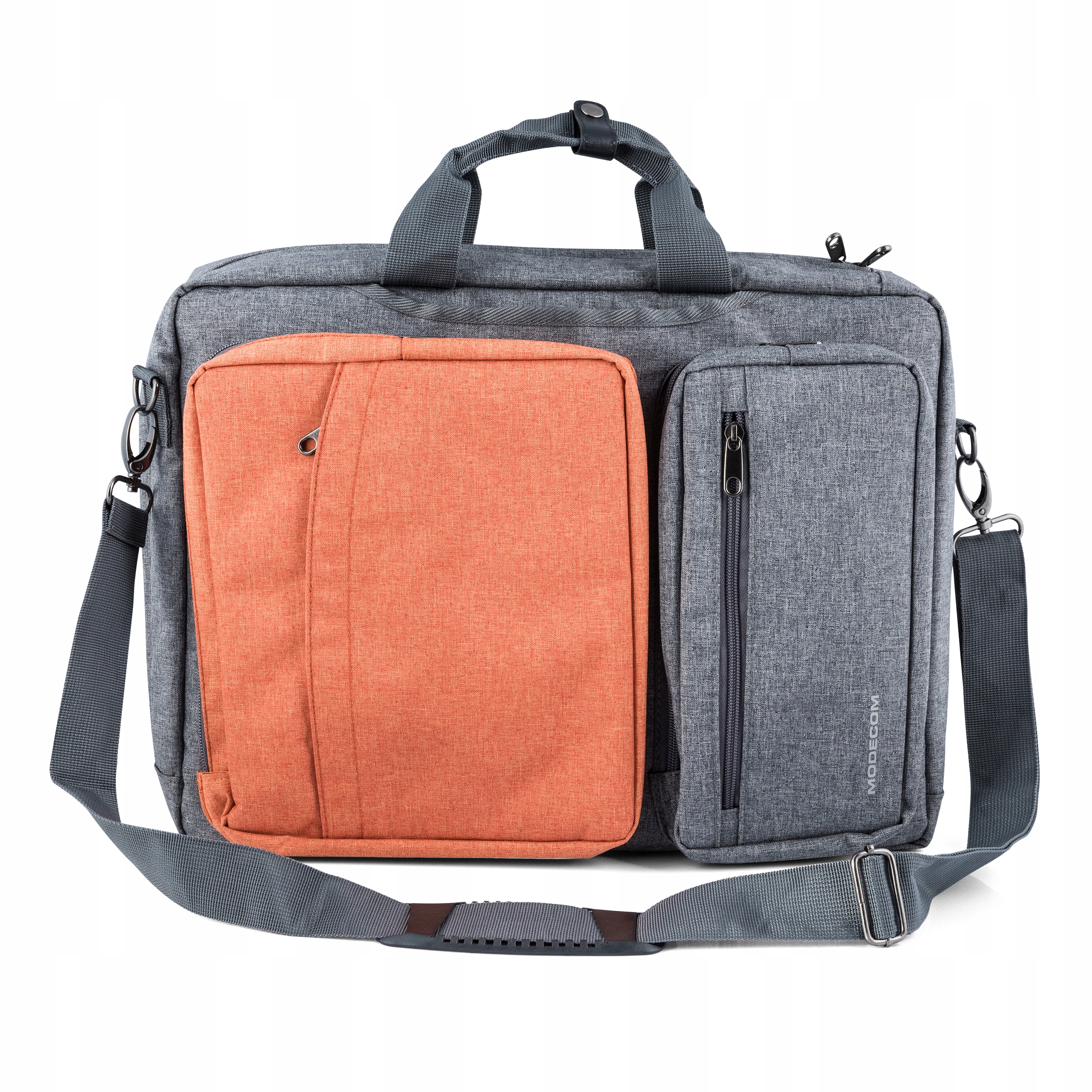 Torba Funkcja Plecaka na laptopa 15,6" Modecom Reno wodoodporna Dwukomorowa