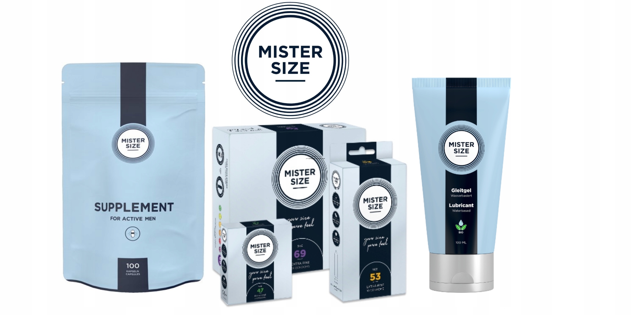 MISTER SIZE 60 PREZERWATYWY DOPASOWANE OBWÓD ROZMIAR XLULTRA CIENKIE 3 szt. Materiał lateks