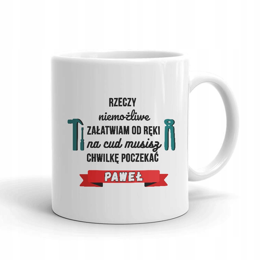 

Kubek Biały Dzień Chłopaka 32 Imie