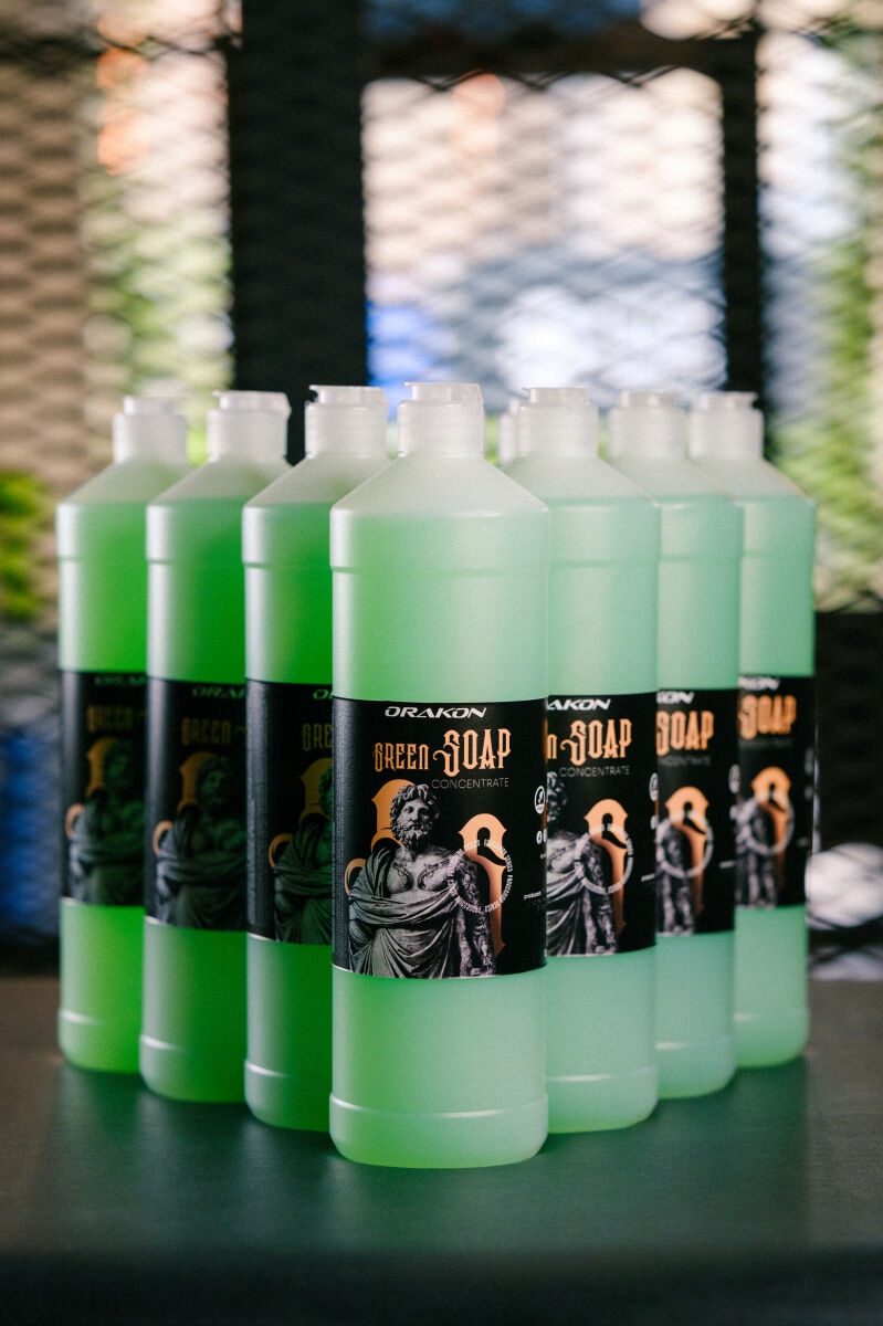 Zielone mydło koncentrat - Green Soap 1L ORAKON.