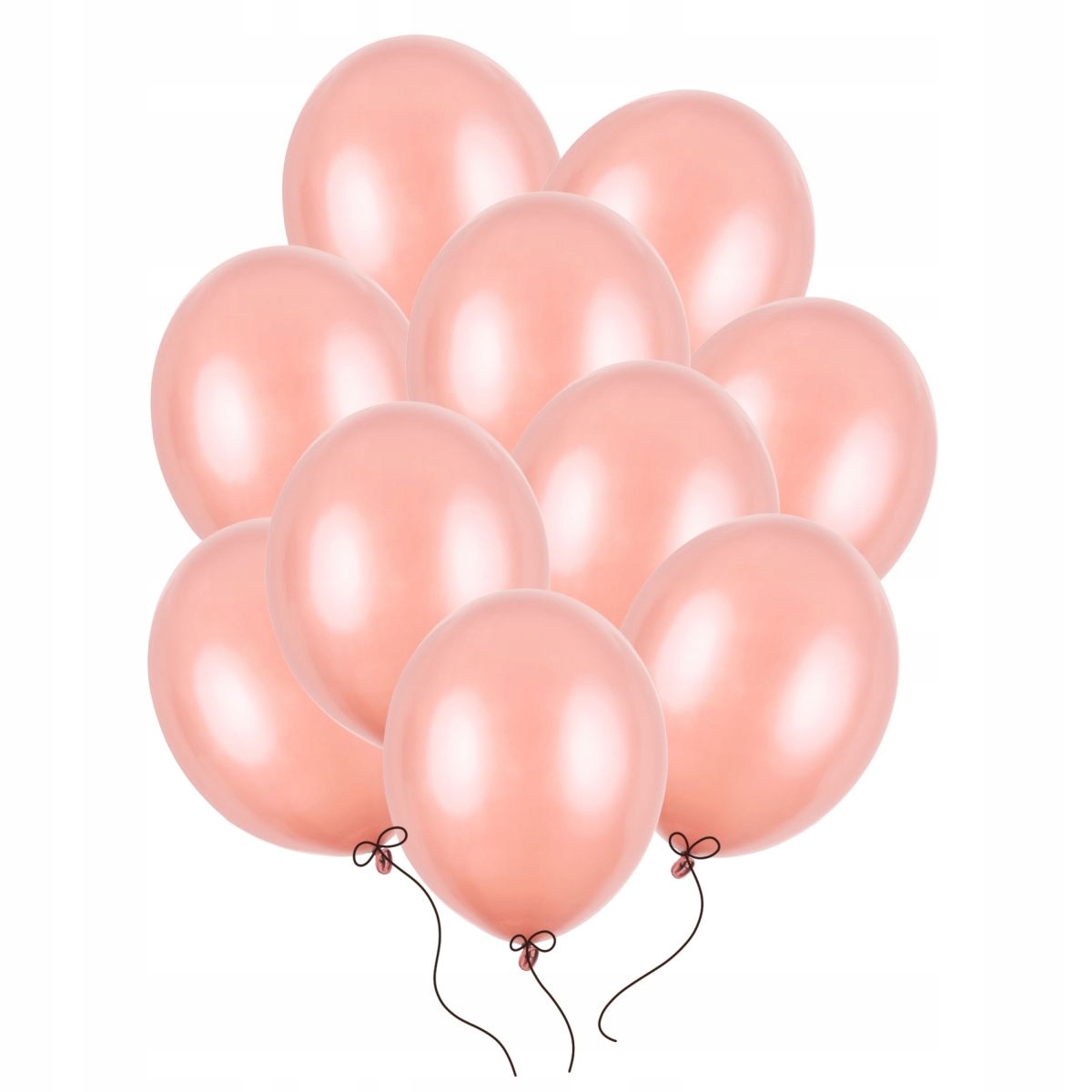 

Balony Różowe Złoto metaliczne mocne 27cm 50szt
