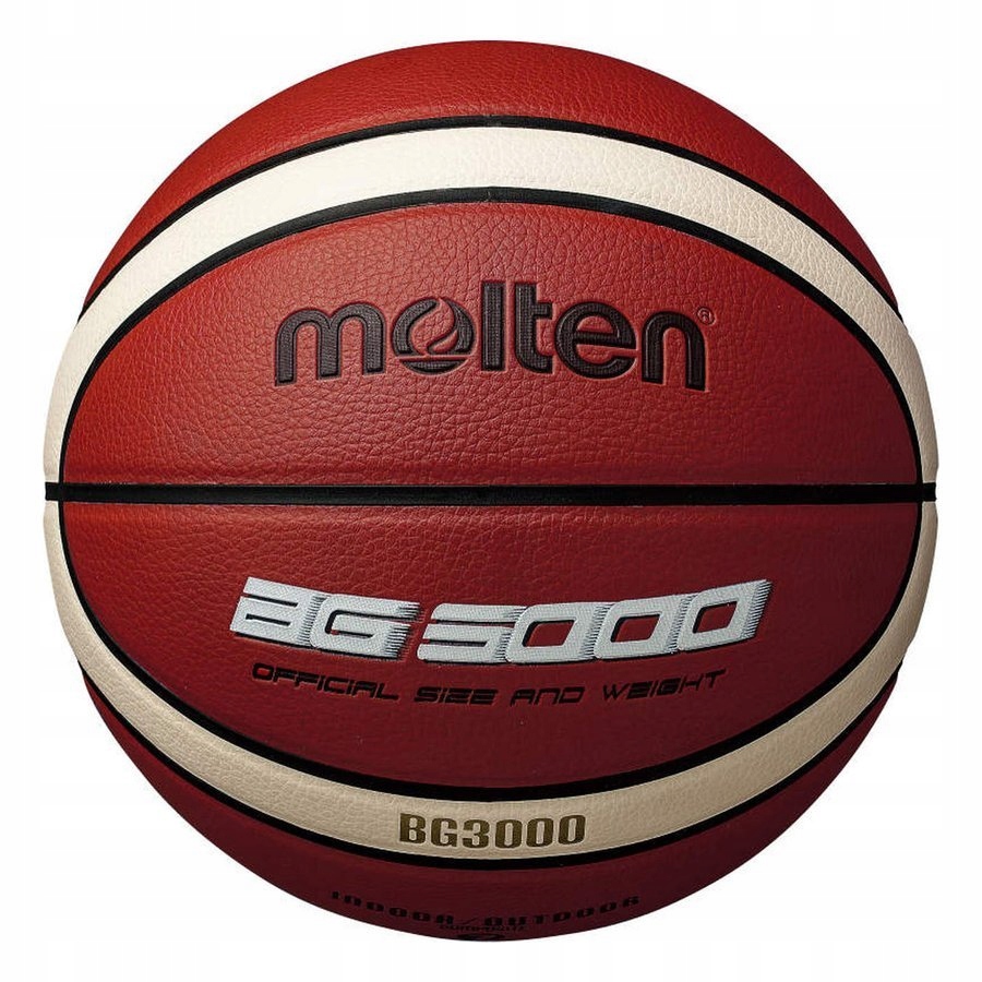 B5G3000 Баскетбольный мяч расплавленный BG3000 ROZ. 5.