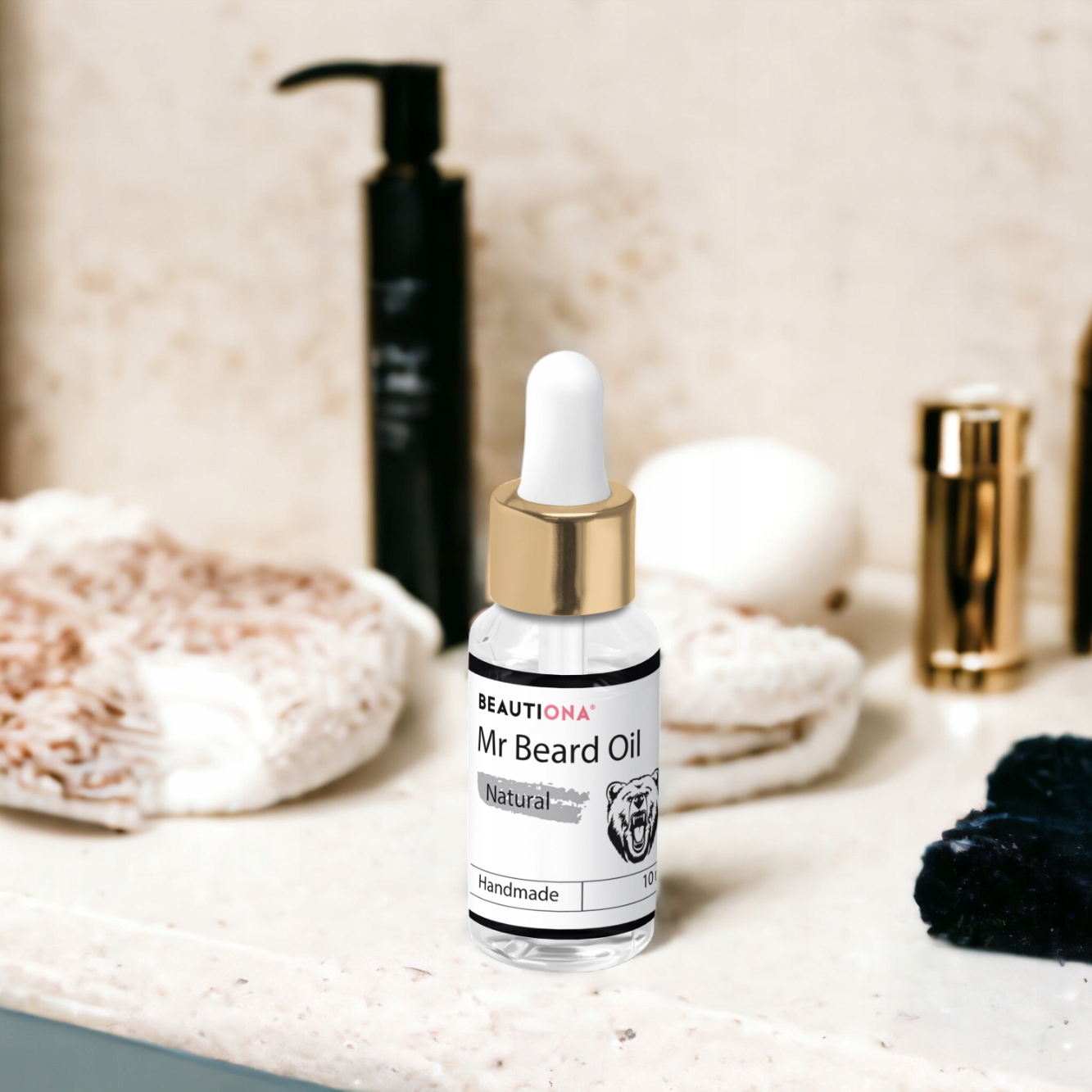 MR BEARD OIL Olejek do brody 10ml Marka Beautiona