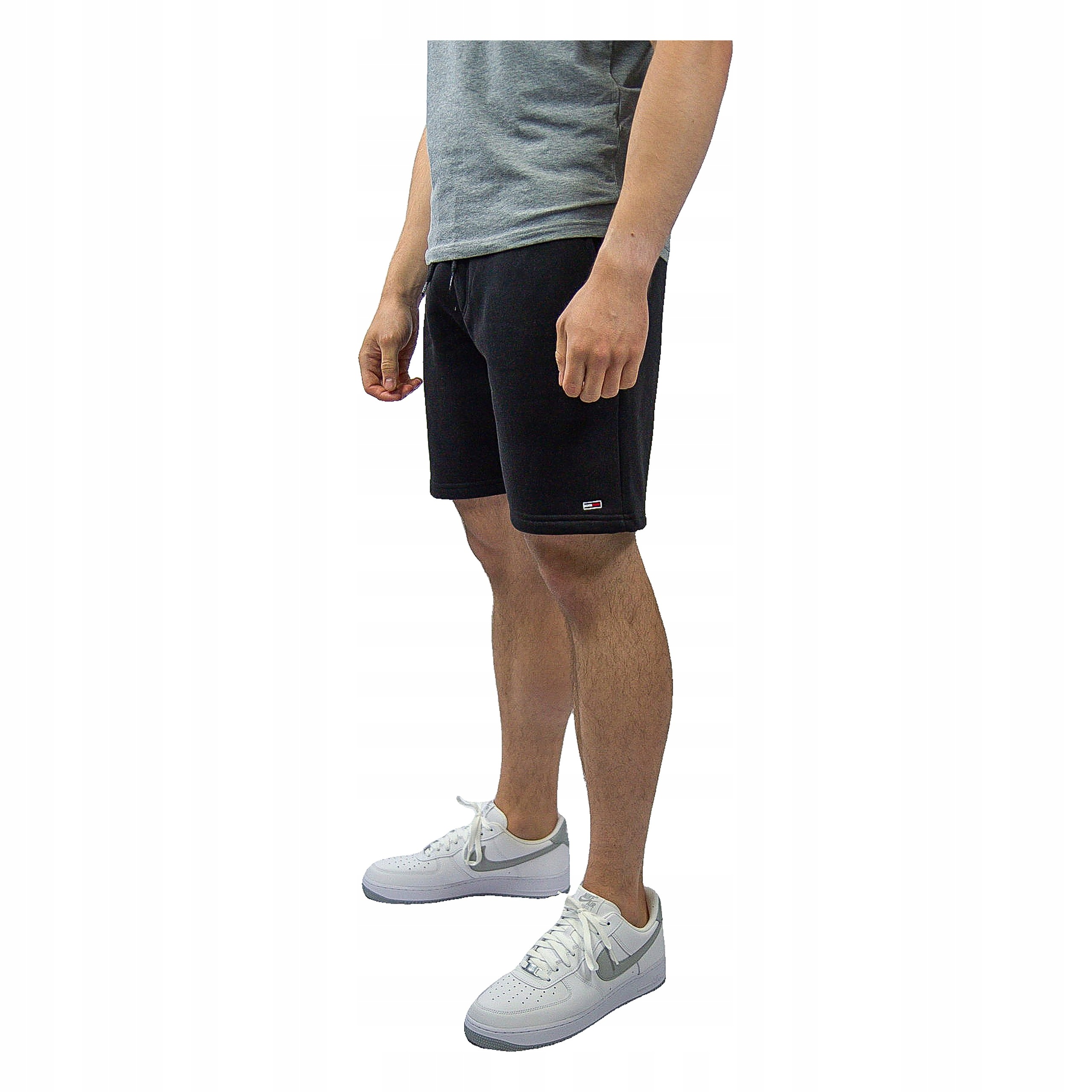 Tommy Jeans Kraťasy Flag Beach bavlněné s logem černé velikost XXL