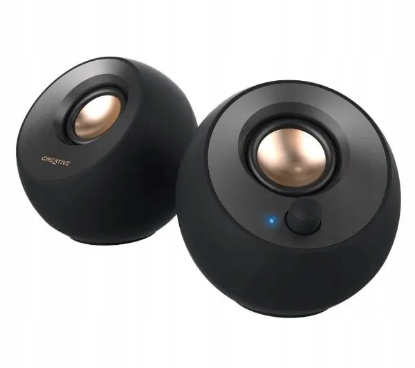 Głośniki komputerowe 2.0 przewodowe Creative Pebble V2 8W Czarne