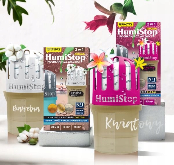 WKŁAD do POCHŁANIACZA WILGOCI HUMISTOP bawełna Marka Sedan
