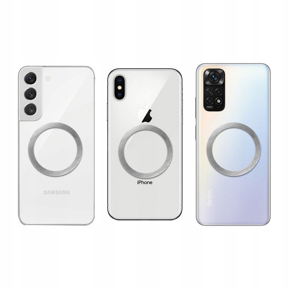 BLASZKA DO UCHWYTU MAGNETYCZNEGO MAGSAFE IPHONE UNIWERSALNA RING NIEBIESKI Rodzaj magnetyczny