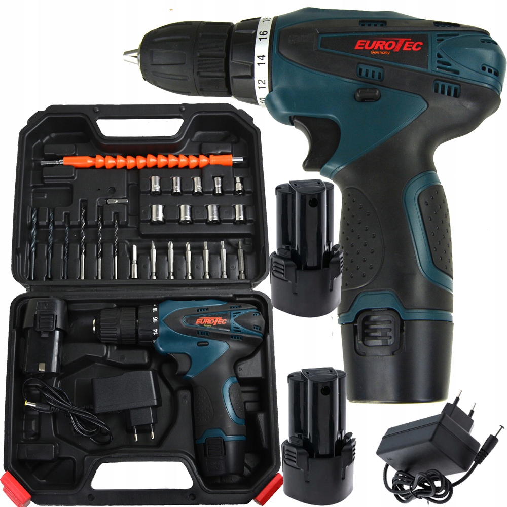 

Wiertarko-wkrętarka Akumulatorowa 2 Biegi +gratisy