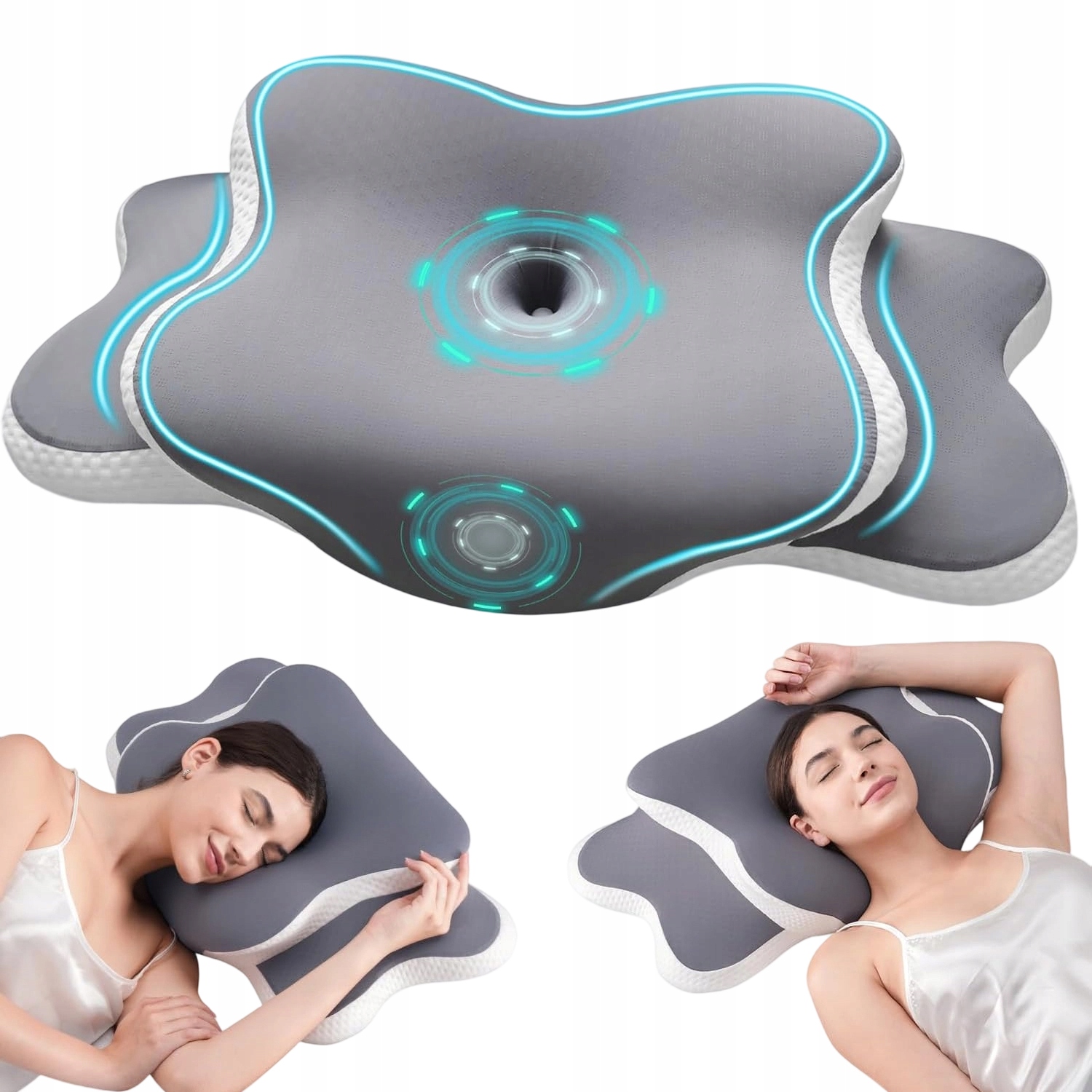 Poduszka Ortopedyczna Do Spania Memory Foam Wysokiej Jakości Ergonomiczna