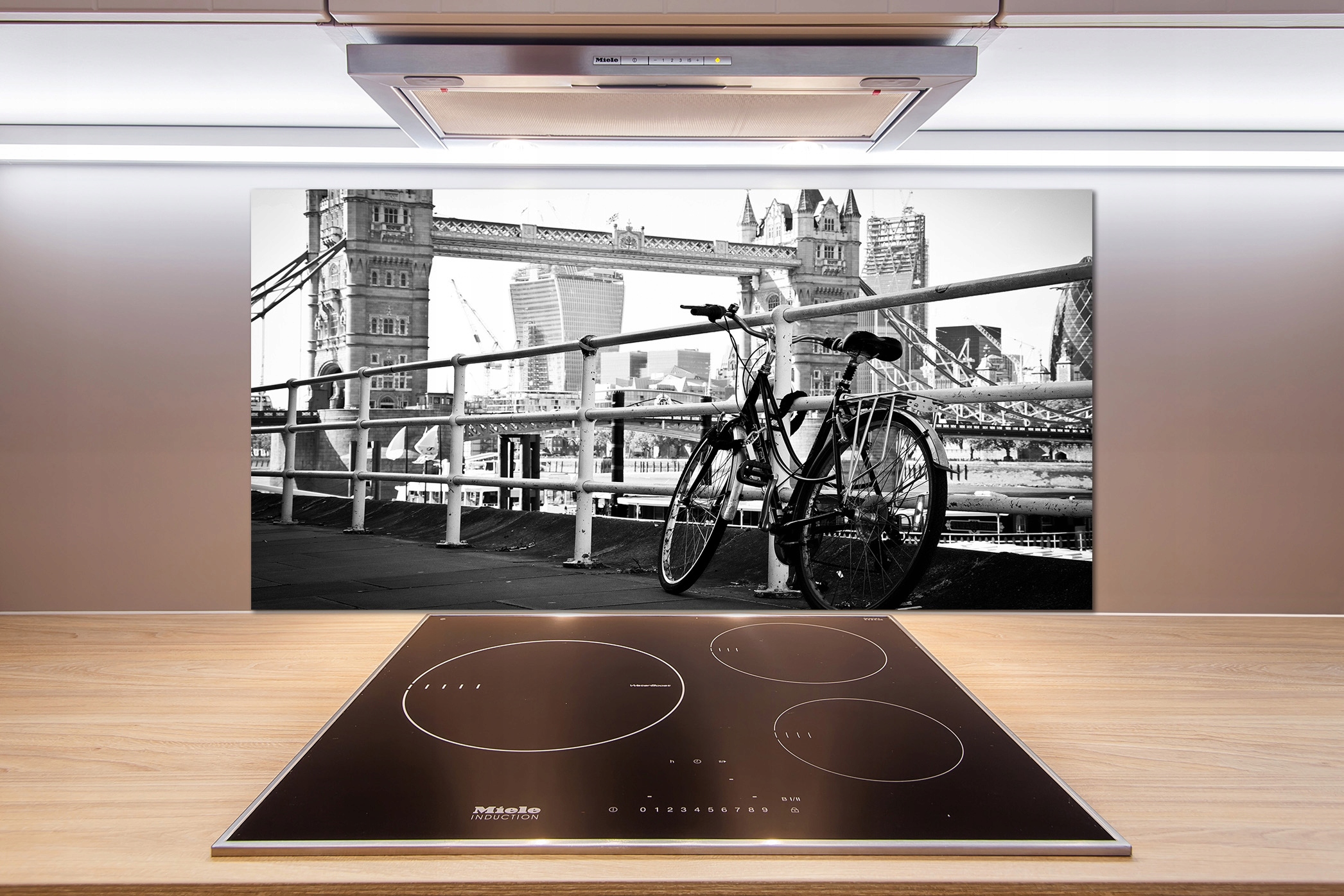 

Panel do kuchni Rower w Londynie 100x50 cm + Klej