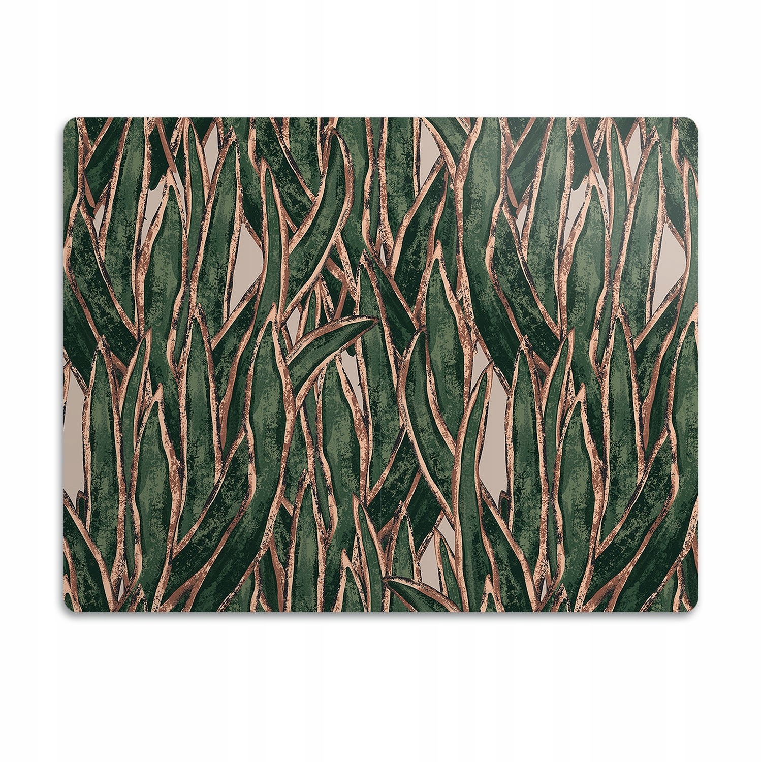 Levně Pro psa podložka pod misku Listy husté 60x40 cm