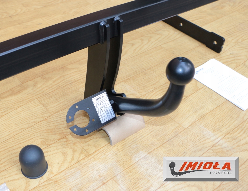 Hak Holowniczy Skoda Fabia 1 1999 - 2007 Hatchback + DEDYKOWANA Wiązka 7pin Wiązka w zestawie 7 PIN