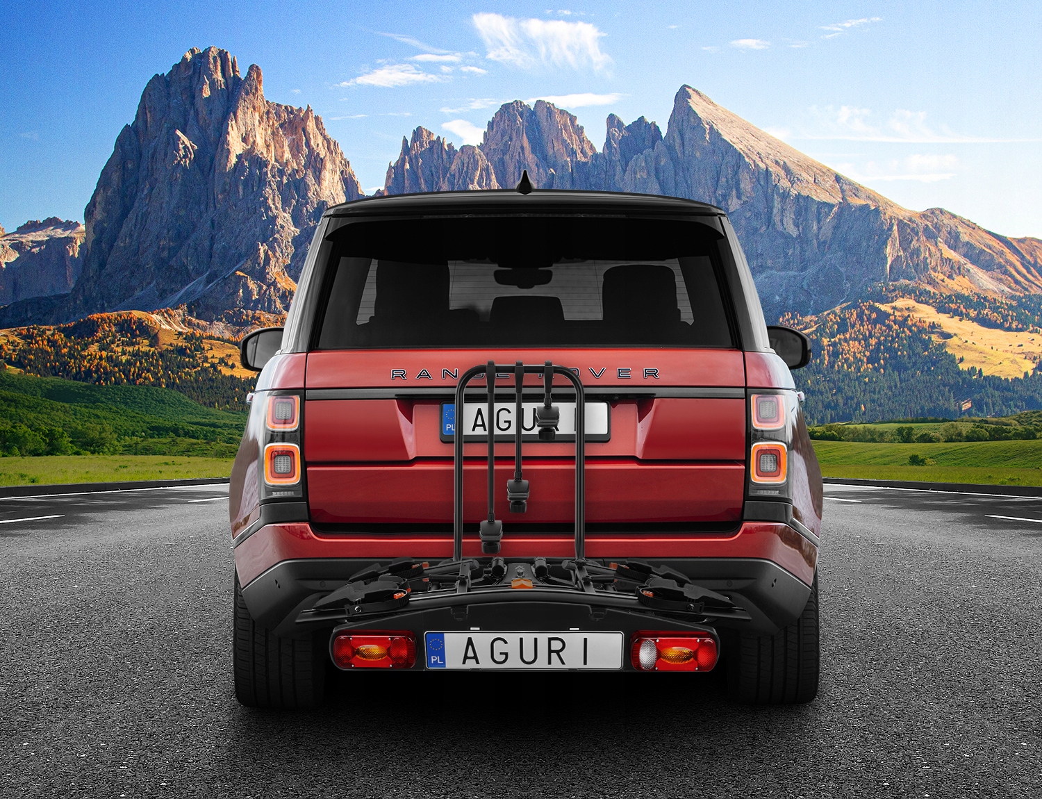 BAGAZNIK ROWEROWY HAK Aguri Active Bike 4 rowery Handle Type platform