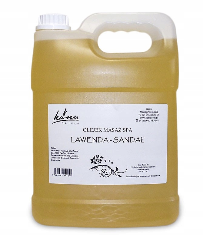 KANU-olej do masażu lawenda