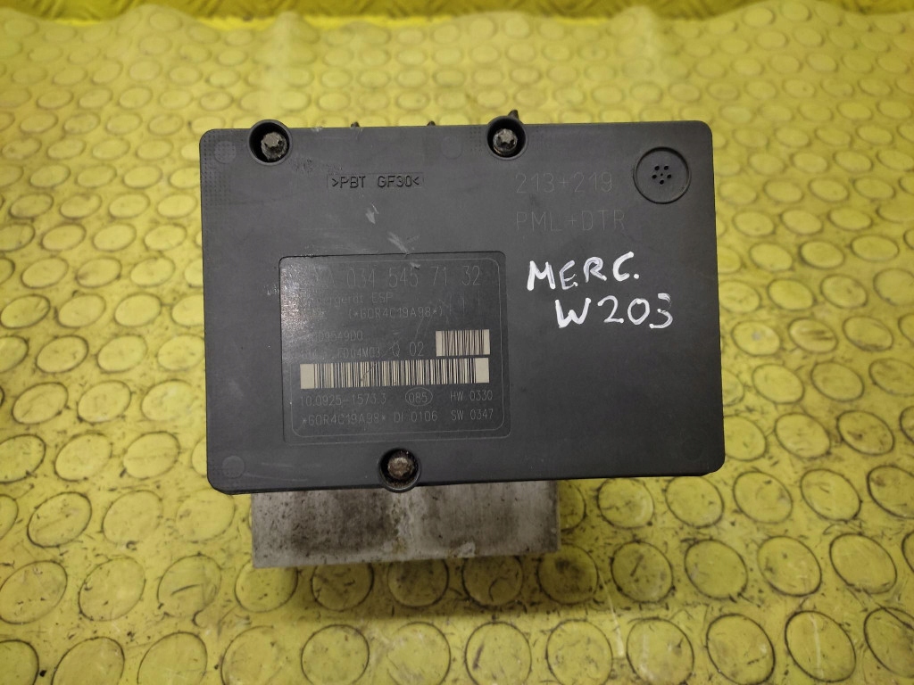 MERCEDES W203 Pompa ABS 0054311612