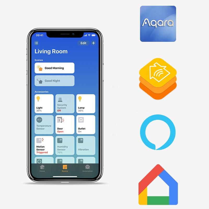 AQARA CZUJNIK CZUJKA OTWARCIA DRZWI OKNA SENSOR SMART HOMEKIT MATTER EU Marka Aqara