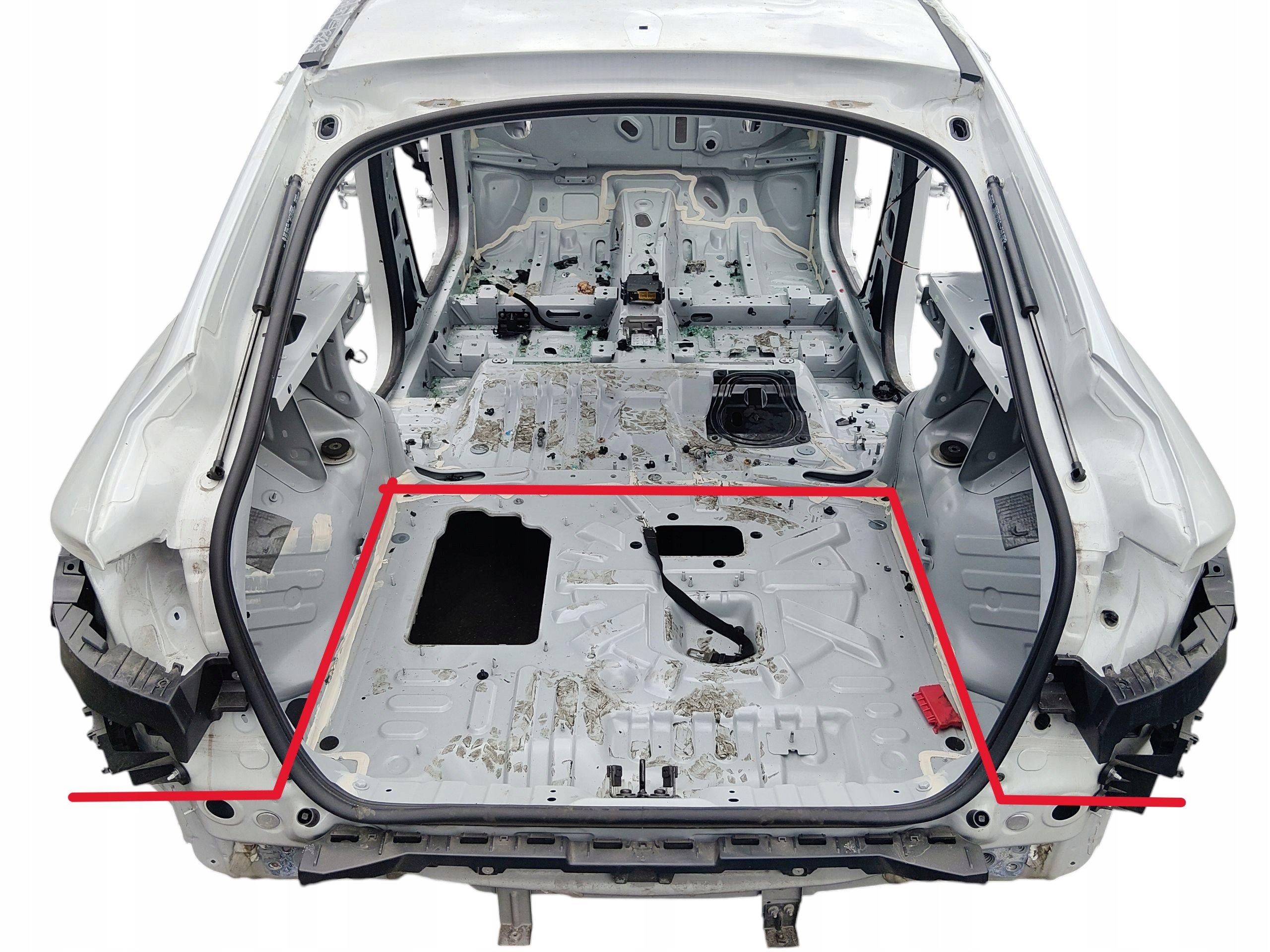ремень задний кузов renault ARKANA : (21-23)