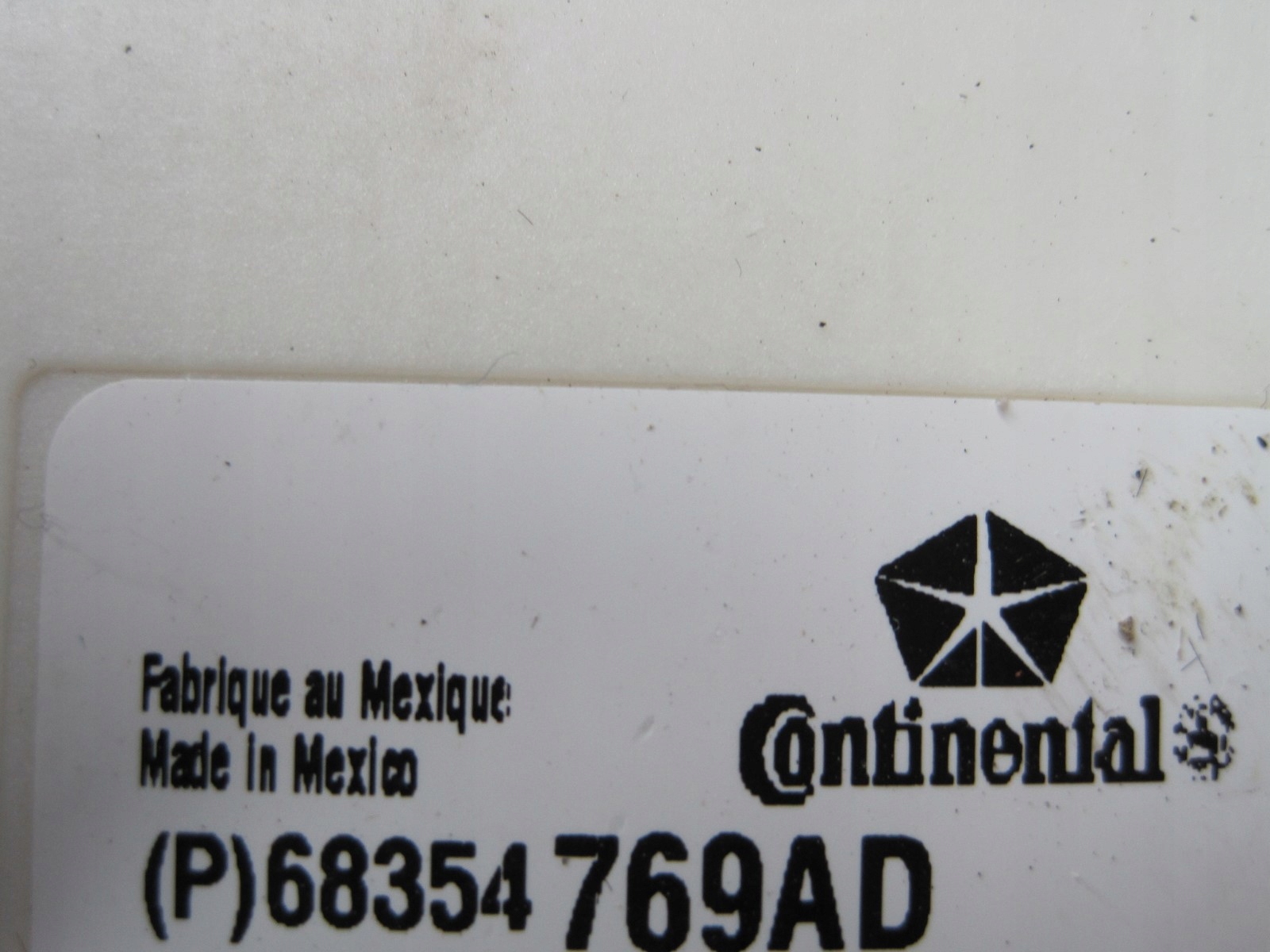 Moduł sterownik komfortu BCM Jeep Grand Cherokee Wk2 P68354769AD Kod producenta P68354769AD jeep