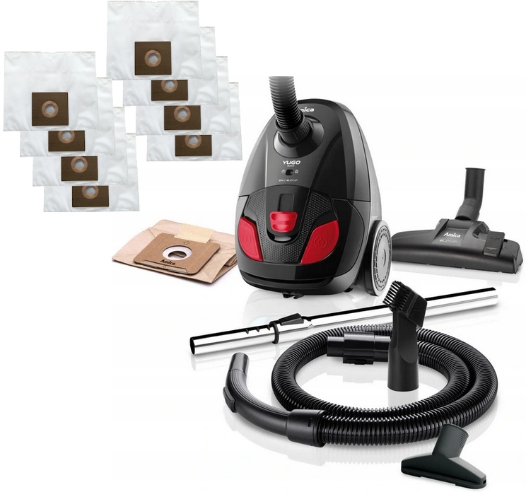 ODKURZACZ WORKOWY AMICA VM1043 900W MOCNY 8 WORKÓW