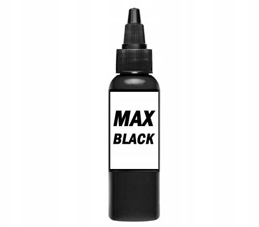

Max Black Czarny Tusz, Farba Do Tatuażu, Tatuaży