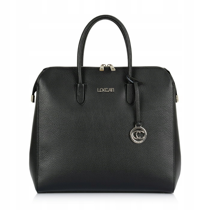 

Czarna torebka Loccati Duże torebki do pracy a4