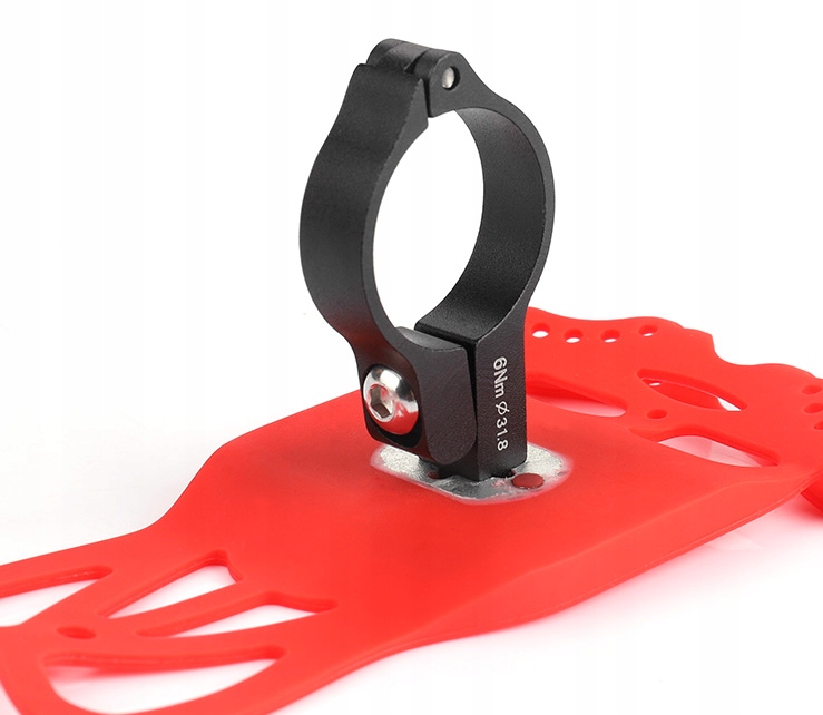 Silikonowy uchwyt rowerowy na telefon GUB P8 BLACK Kod producenta P8