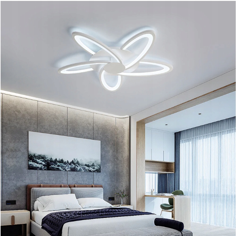 はな Lampa wisząca GOECO 30915401 5 -punkty światła zintegrowane