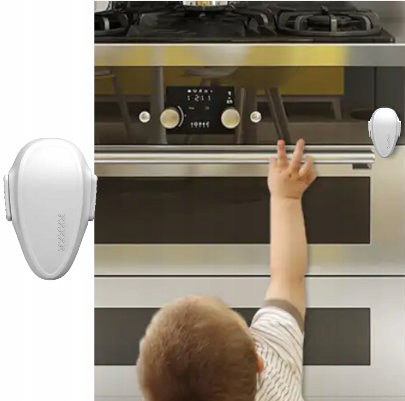 BLOKADA DRZWI DO PIEKARNIKA BEZPIECZEŃSTWO DZIECKA