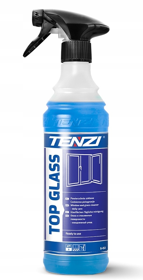 Prostředek Na Mytí Skleněných Povrchů Top Glass Gt 0.6 L