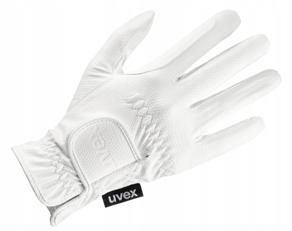 Uvex jezdecké rukavice Sportstyle – bílé (8,5)