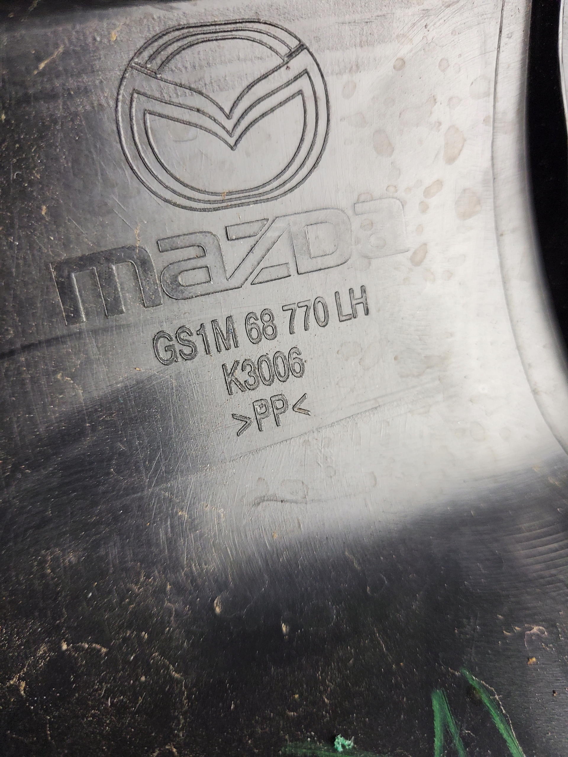 fedél csomag Küszöb bal far hátso MAZDA 6 GH OE
