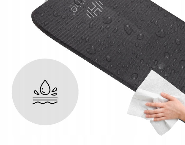 MATA DO ĆWICZEŃ JOGA FITNESS MIĘKKA GRUBA 1,5 CM NBR KARIMATA TRENINGOWA Waga 910 g