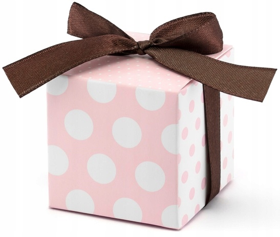 

Podziękowania dla gości Pudełko Roczek Ślub 10szt