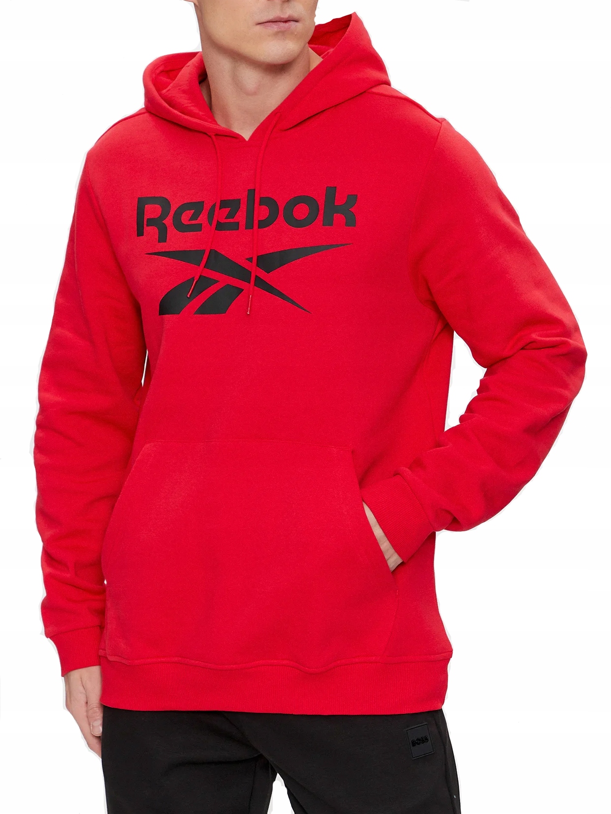 pánská mikina Reebok S Kapucí IM3281 klokanka bavlněná M