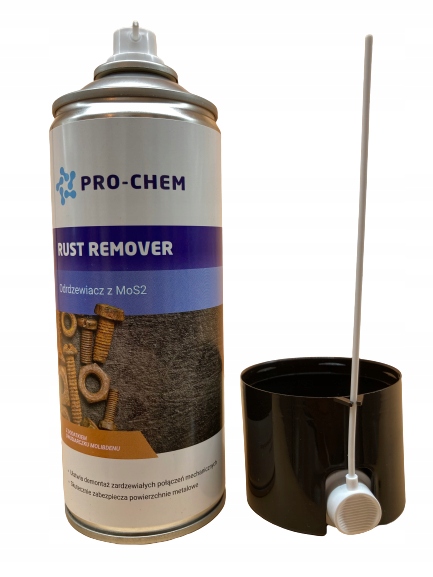 

Odrdzewiacz z dwusiarczkiem molibdenu 400ml Mocny