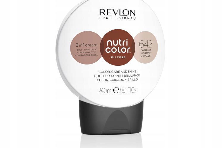 Revlon Nutri Color Filters Toning 240 ML 642 Kaštanová