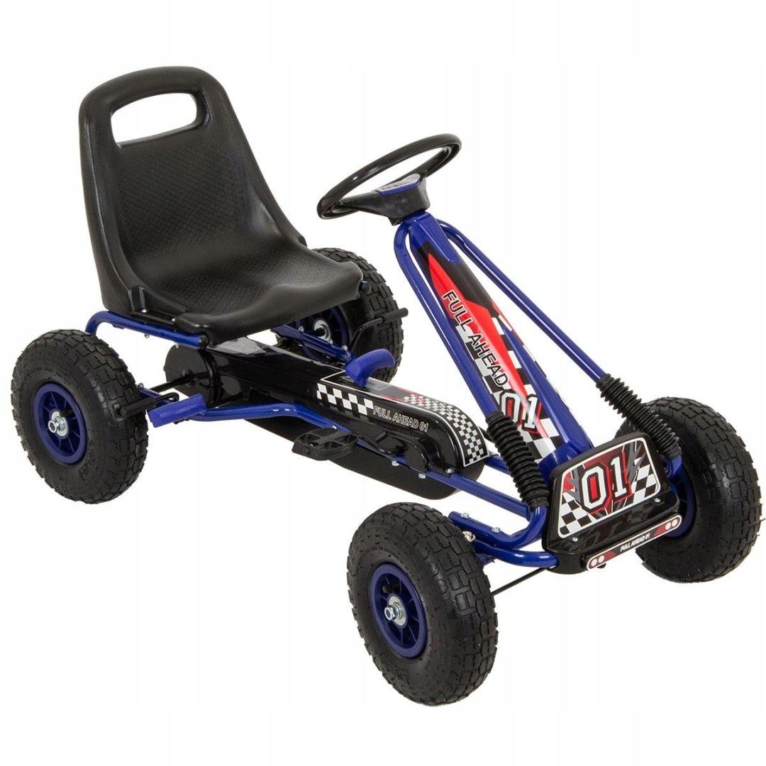 Gokart Auto Na Pedały Enero 01 Niebieski