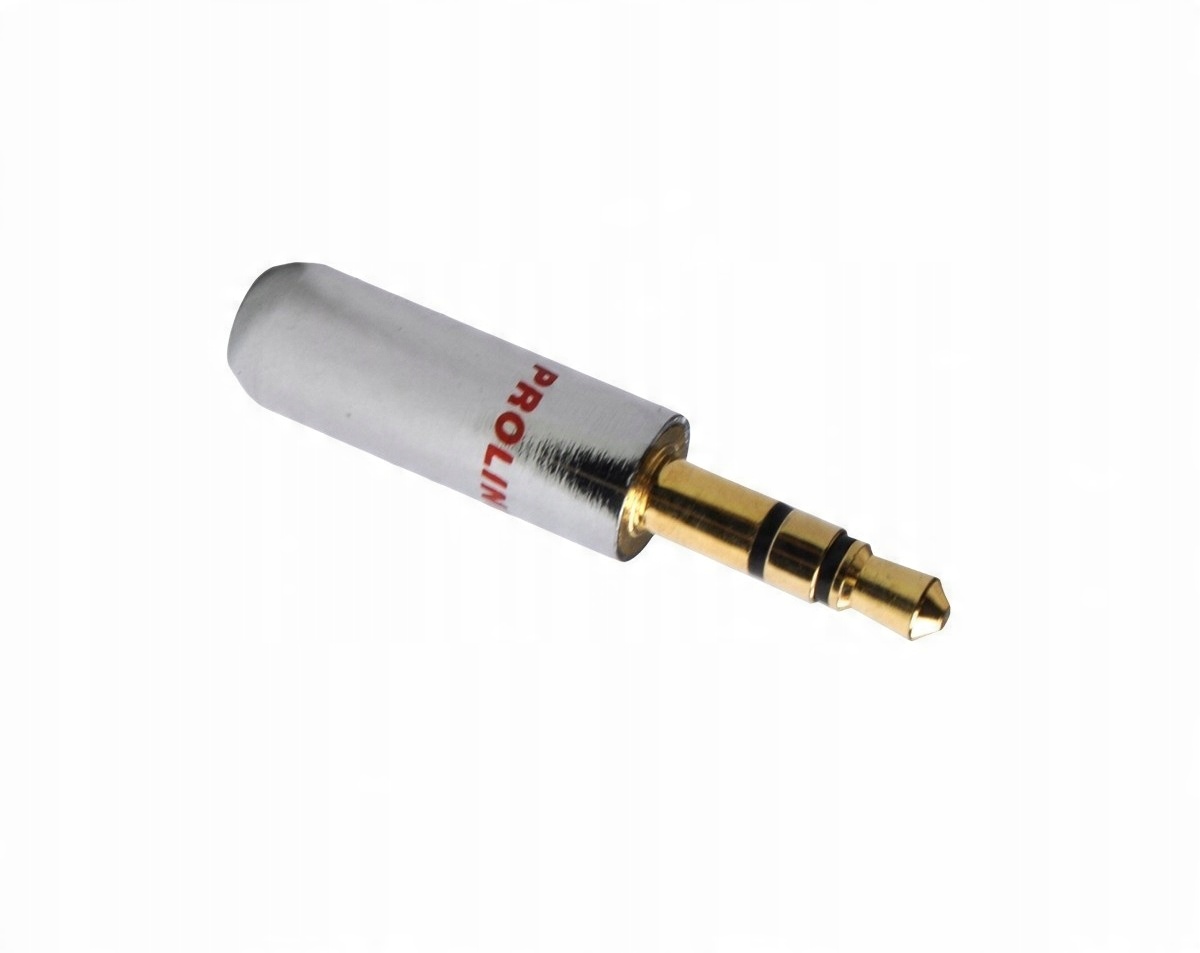 

Wtyk Jack 3,5mm złocony Prolink Pr TPJ-0353
