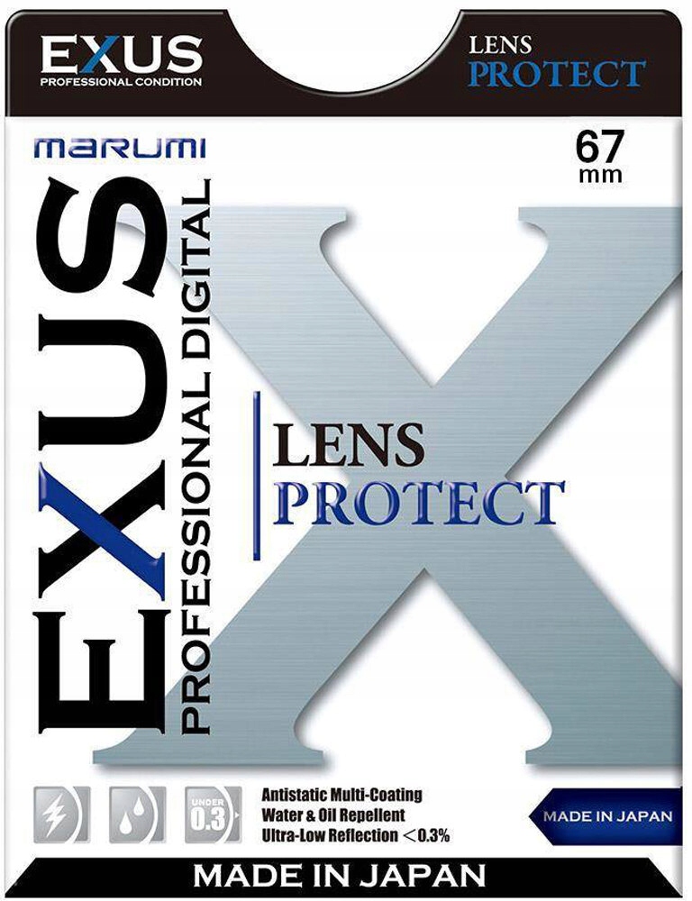 Filtr kołowy MARUMI Exus Lens Protect 67 mm Model Exus Lens Protect