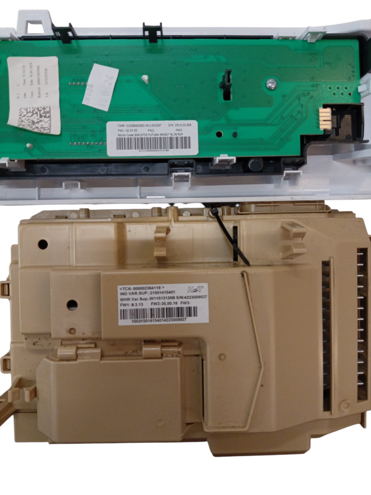 Ovládací panel práčky Whirlpool 488000852931 #W337848 C00852931