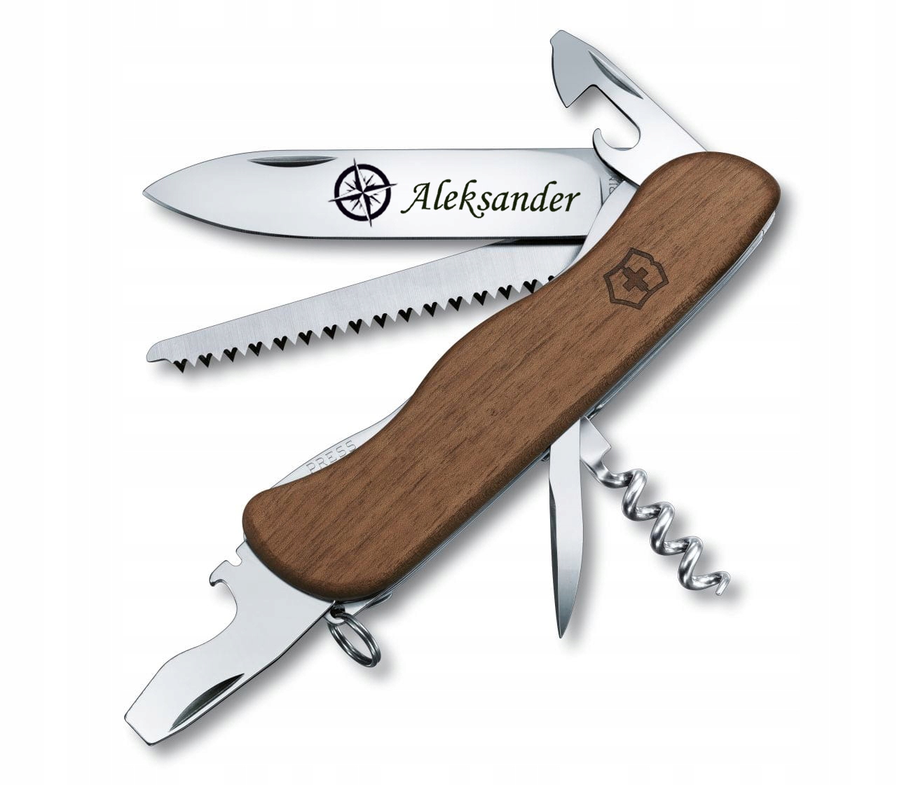 Victorinox 0.8361.63, scyzoryk Forester Wood, 111mm, grawer na ostrzu
