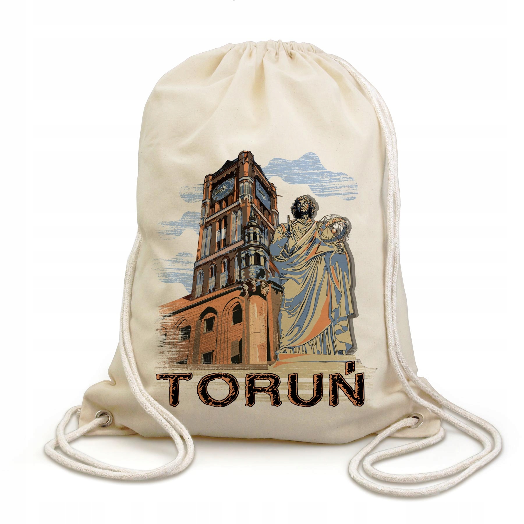

Plecak Worek Toruń Kopernik, natural